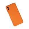 Samsung Galaxy A04e Kılıf Nano İçi Kadife Silikon - Turuncu