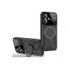 Samsung Galaxy A05 Kılıf Joy Lens Standlı Kapak - Siyah