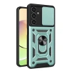 Samsung Galaxy A05 Kılıf Pars Lens Yüzüklü Silikon - Yeşil