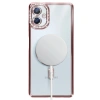 Samsung Galaxy A06 Joke Simli Magneticsafe Kılıf - Pembe
