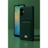 Samsung Galaxy A06 Kılıf Kelvin Kartvizitli Silikon - Siyah