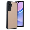 Samsung Galaxy A15 4g Kılıf Aras Deri Kapak - Pudra