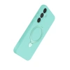 Samsung Galaxy A15 4g Regal Magsafe Standlı Kapak - Su Yeşili