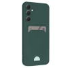 Samsung Galaxy A16 5g Kılıf Kelvin Kartvizitli Silikon - Koyu Yeşil