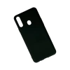 Samsung Galaxy A20s Kılıf Nano İçi Kadife Silikon - Siyah