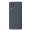 Samsung Galaxy A22 Kılıf Nano İçi Kadife Silikon - Gri
