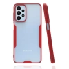 Samsung Galaxy A23 4g Kılıf Platin Silikon - Kırmızı