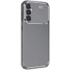 Samsung Galaxy A26 Kılıf Auto Focus Karbon Kapak - Gri