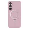 Samsung Galaxy A35 5g Regal Magsafe Standlı Kapak - Açık Pembe