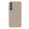 Samsung Galaxy A35 5g Regal Magsafe Standlı Kapak - Çöl Titanyum