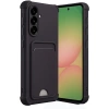 Samsung Galaxy A36 Kılıf Kelvin Kartvizitli Silikon - Siyah