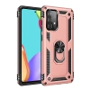 Samsung Galaxy A52 Kılıf Sofya Yüzüklü Silikon Kapak - Rose