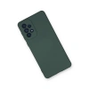 Samsung Galaxy A53 5g Kılıf Nano İçi Kadife Silikon - Koyu Yeşil