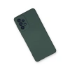 Samsung Galaxy A53 5g Kılıf Nano İçi Kadife Silikon - Koyu Yeşil