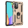 Samsung Galaxy A53 5g Kılıf Sofya Yüzüklü Silikon Kapak - Gold