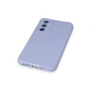 Samsung Galaxy A54 5g Kılıf Nano İçi Kadife Silikon - Lila
