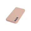 Samsung Galaxy A54 5g Kılıf Nano İçi Kadife Silikon - Pudra
