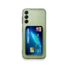 Samsung Galaxy A55 5g Kılıf Kart Şeffaf Silikon - Şeffaf