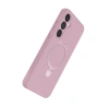 Samsung Galaxy A55 5g Regal Magsafe Standlı Kapak - Açık Pembe