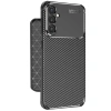 Samsung Galaxy A56 Kılıf Auto Focus Karbon Kapak - Siyah