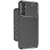 Samsung Galaxy A56 Kılıf Auto Focus Karbon Kapak - Siyah