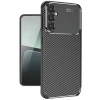 Samsung Galaxy A56 Kılıf Auto Focus Karbon Kapak - Siyah