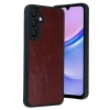 Samsung Galaxy A57 5g Aras Deri Kapak - Bordo