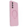 Samsung Galaxy A57 5g Regal Magsafe Standlı Kapak - Açık Pembe