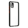 Samsung Galaxy A71 Kılıf Miami Şeffaf Silikon - Siyah