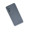Samsung Galaxy A72 Kılıf Nano İçi Kadife Silikon - Gri