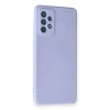 Samsung Galaxy A72 Kılıf Nano İçi Kadife Silikon - Lila