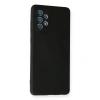 Samsung Galaxy A72 Kılıf Nano İçi Kadife Silikon - Siyah