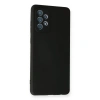 Samsung Galaxy A72 Kılıf Nano İçi Kadife Silikon - Siyah
