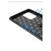 Samsung Galaxy A91 / S10 Lite Kılıf Range Yüzüklü Silikon - Siyah-gold