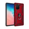 Samsung Galaxy A91 / S10 Lite Kılıf Sofya Yüzüklü Silikon Kapak - Kırmızı