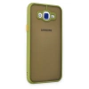 Samsung Galaxy J7 Kılıf Montreal Silikon Kapak - Açık Yeşil