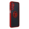 Samsung Galaxy M34 5g Kılıf Montreal Yüzüklü Silikon Kapak - Kırmızı