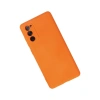 Samsung Galaxy S20 Fe Kılıf Nano İçi Kadife Silikon - Turuncu