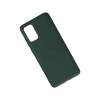 Samsung Galaxy S20 Plus Kılıf Nano İçi Kadife Silikon - Koyu Yeşil