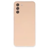 Samsung Galaxy S21 Kılıf Nano İçi Kadife Silikon - Pudra