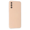 Samsung Galaxy S21 Kılıf Nano İçi Kadife Silikon - Pudra