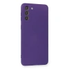 Samsung Galaxy S21 Plus Kılıf Nano İçi Kadife Silikon - Mor