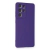 Samsung Galaxy S21 Ultra Kılıf Nano İçi Kadife Silikon - Mor