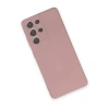 Samsung Galaxy S21 Ultra Kılıf Nano İçi Kadife Silikon - Pudra