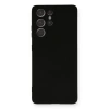 Samsung Galaxy S21 Ultra Kılıf Nano İçi Kadife Silikon - Siyah