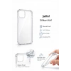 Samsung Galaxy S21 ULTRA Uyumlu Şeffaf Silikon Telefon Kılıfı Esnek Darbe Koruyucu (599)