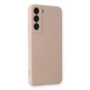Samsung Galaxy S22 Plus Kılıf Nano İçi Kadife Silikon - Pudra