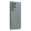 Samsung Galaxy S22 Ultra Kılıf Razer Lensli Silikon - Yeşil