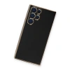 Samsung Galaxy S22 Ultra Kılıf Volet Silikon - Siyah