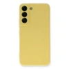 Samsung Galaxy S23 Kılıf Nano İçi Kadife Silikon - Sarı